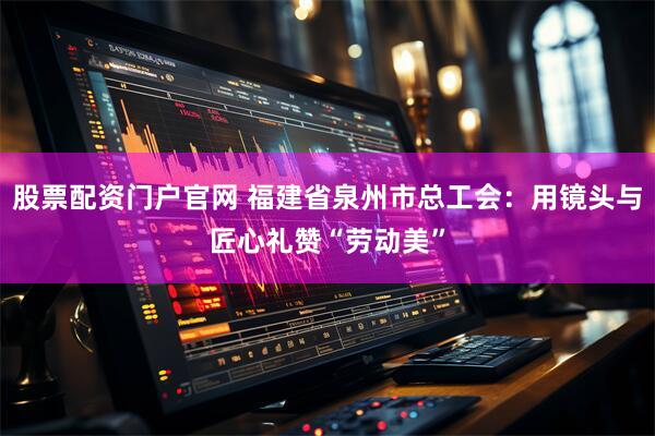 股票配资门户官网 福建省泉州市总工会：用镜头与匠心礼赞“劳动美”